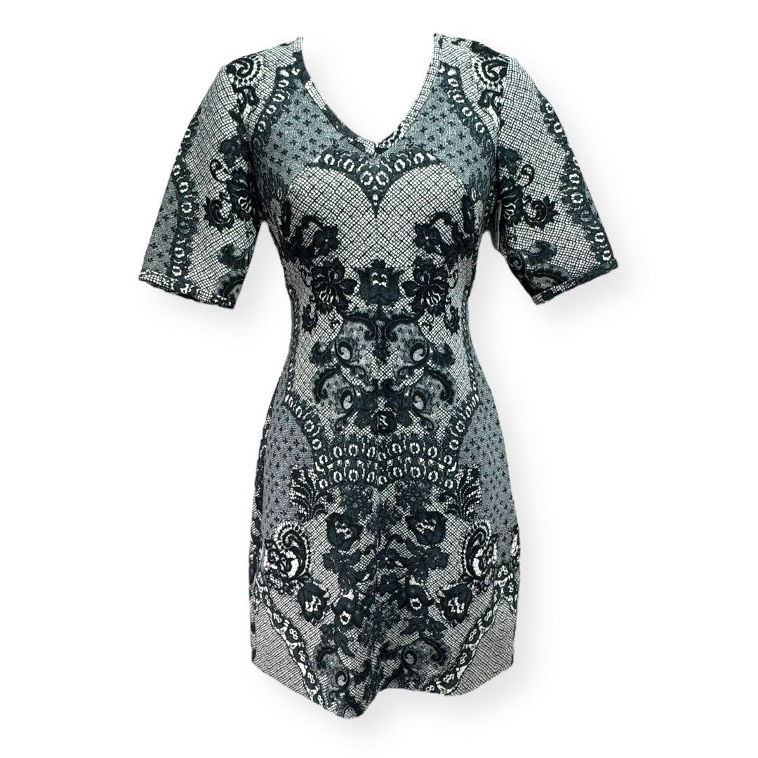 Fleuris Lace Bodycon Dress Yoana Baraschi, Size 2