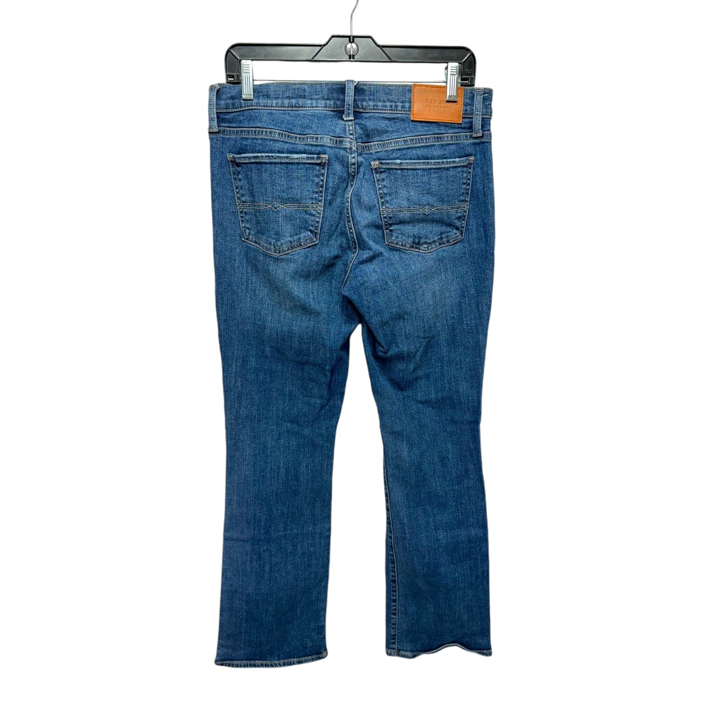 Jeans Flared By Lucky Brand In Blue Denim, Size: 8