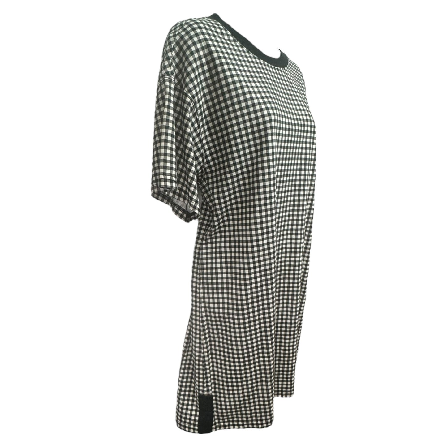 Garner Gingham T-Shirt Dress
 Designer Alice + Olivia, Size L