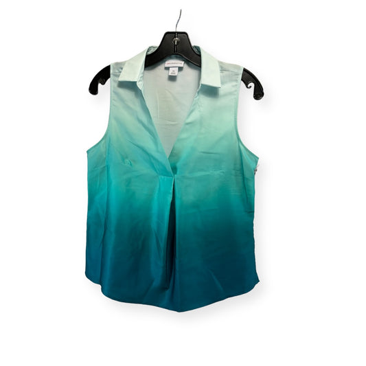 Aqua Top Sleeveless Liz Claiborne, Size S