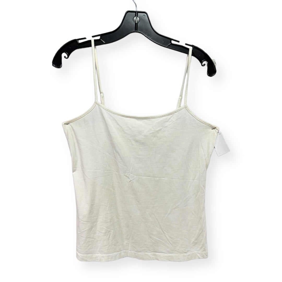 Cream Tank Top Loft, Size L