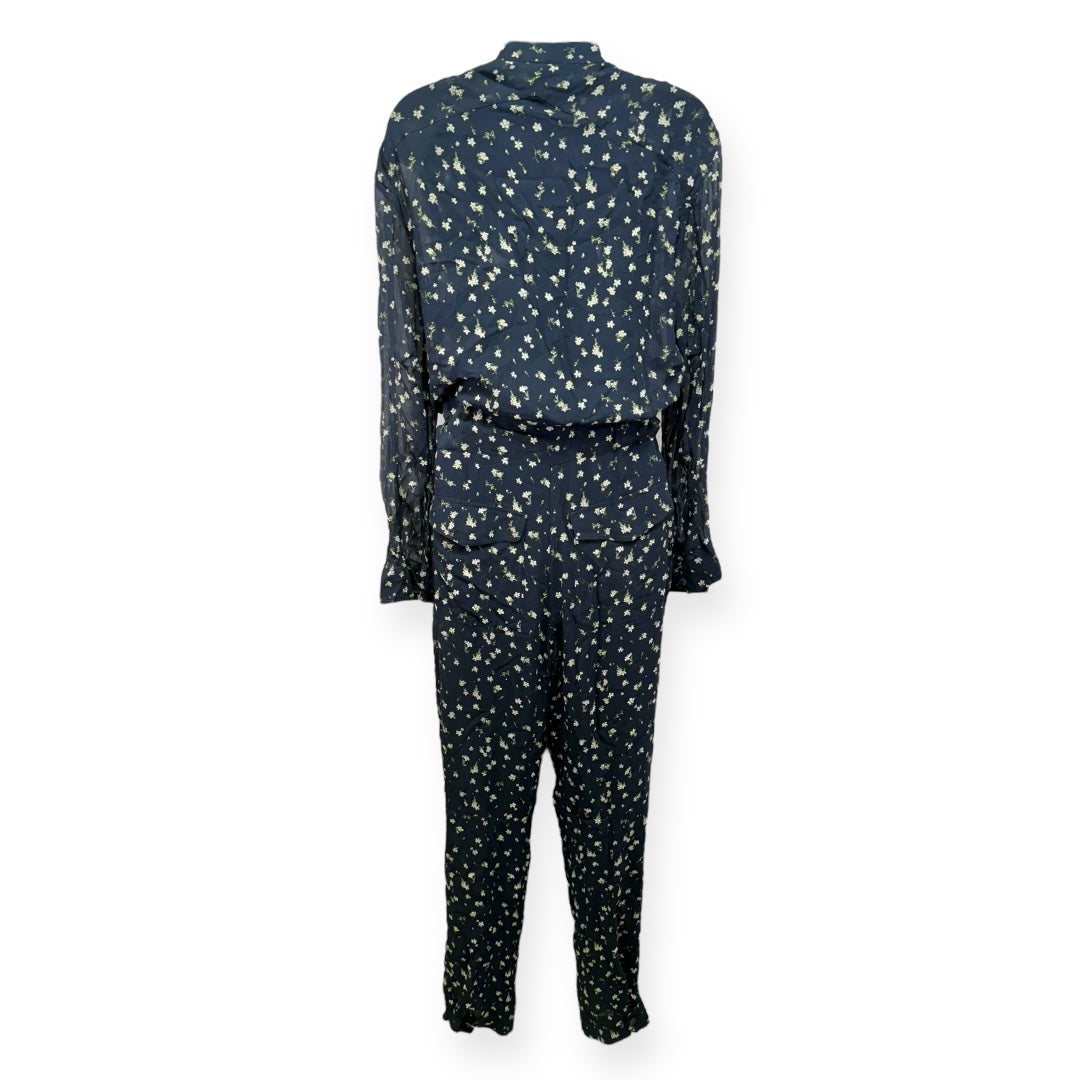 Floral Print Jumpsuit Designer Rag And Bone, Size 4