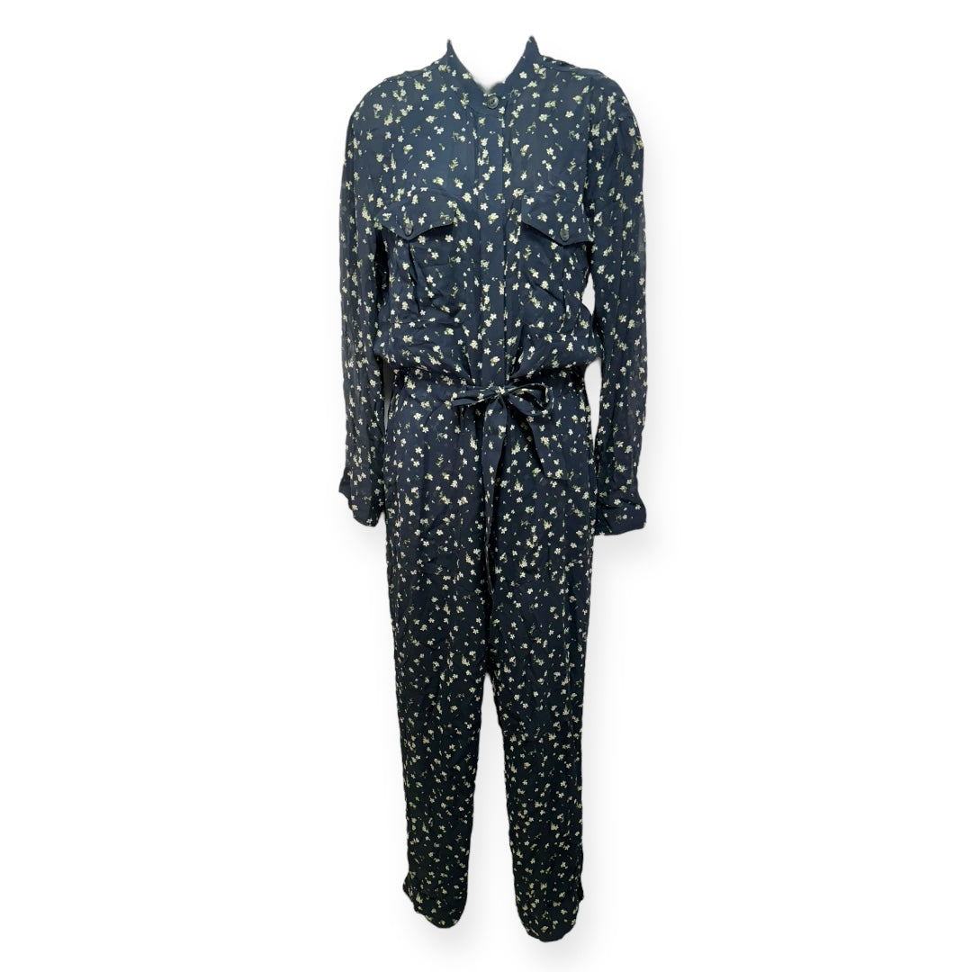 Floral Print Jumpsuit Designer Rag And Bone, Size 4