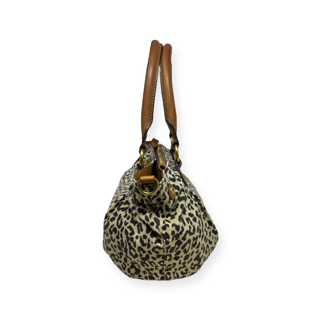 Brompton Mini Hobo in Safari Cat J. Crew, Size Medium