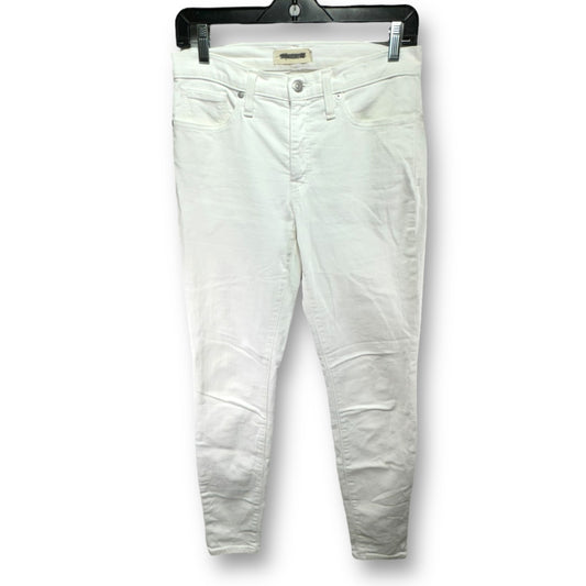 White Jeans Skinny Madewell, Size 6