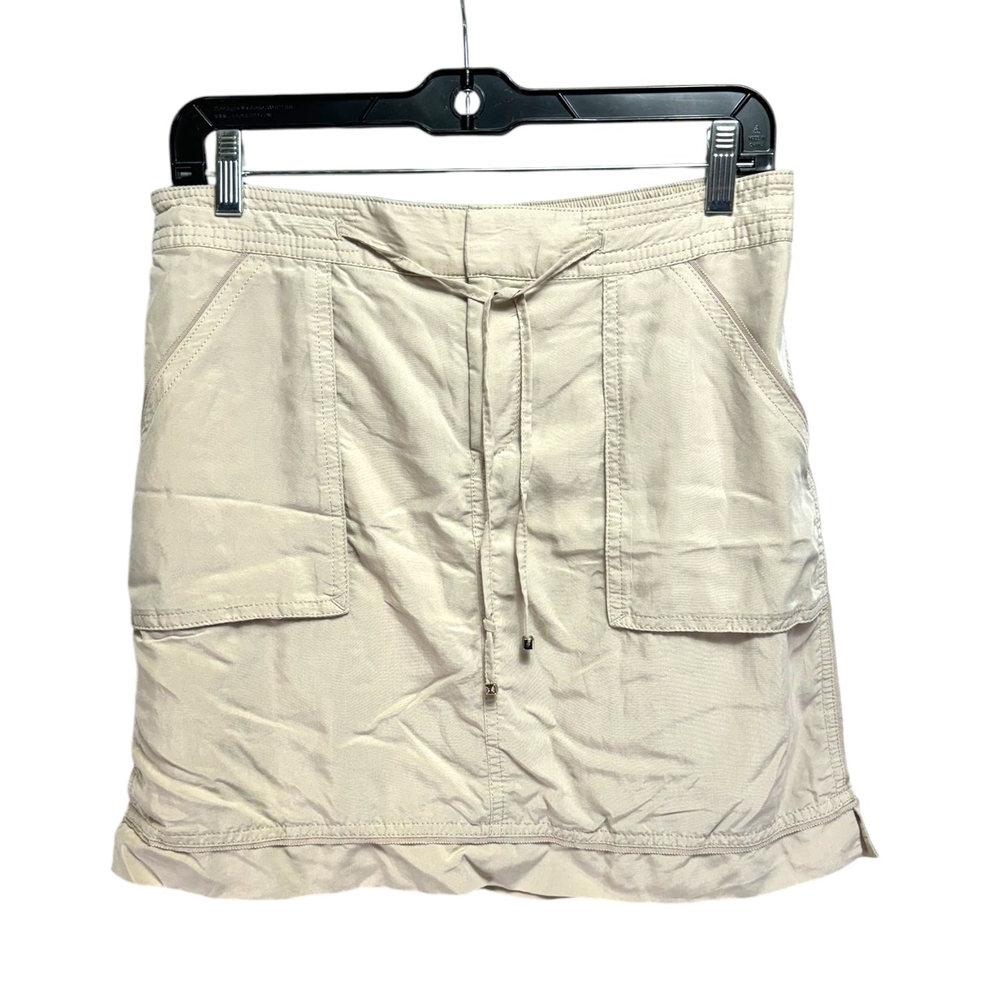 Skirt Mini & Short By White House Black Market In Cream, Size: 6