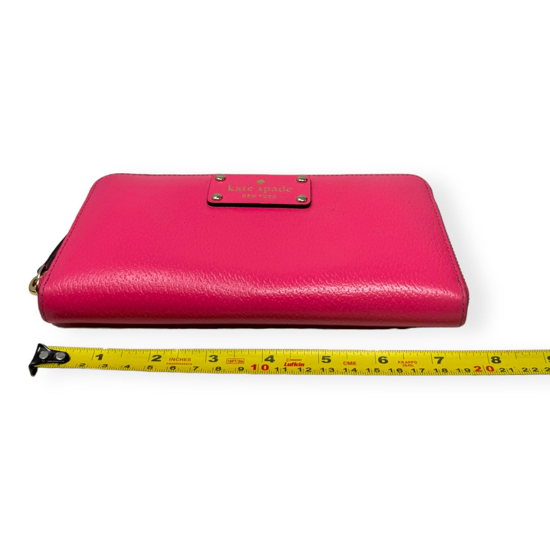 Neda Wellesley Zip Around Wallet Designer By Kate Spade, Size: Large