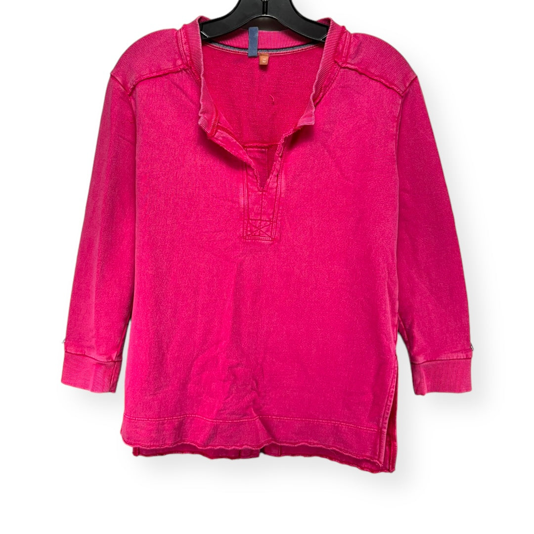 Top Long Sleeve By Pilcro In Pink, Size: Xs