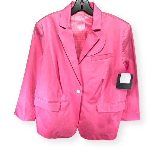 Blazer By Liz Claiborne In Pink, Size: 14