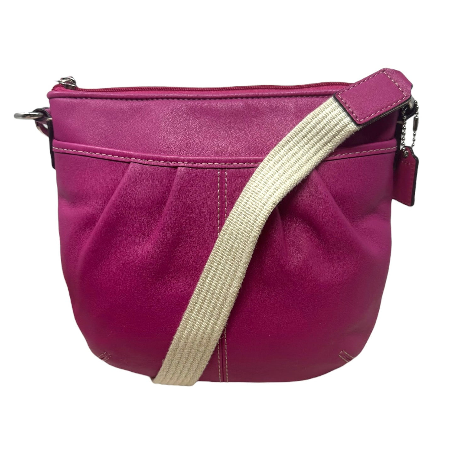 Legacy Soho Pleated Swing Pack Designer By Coach In Magenta, Size: Small