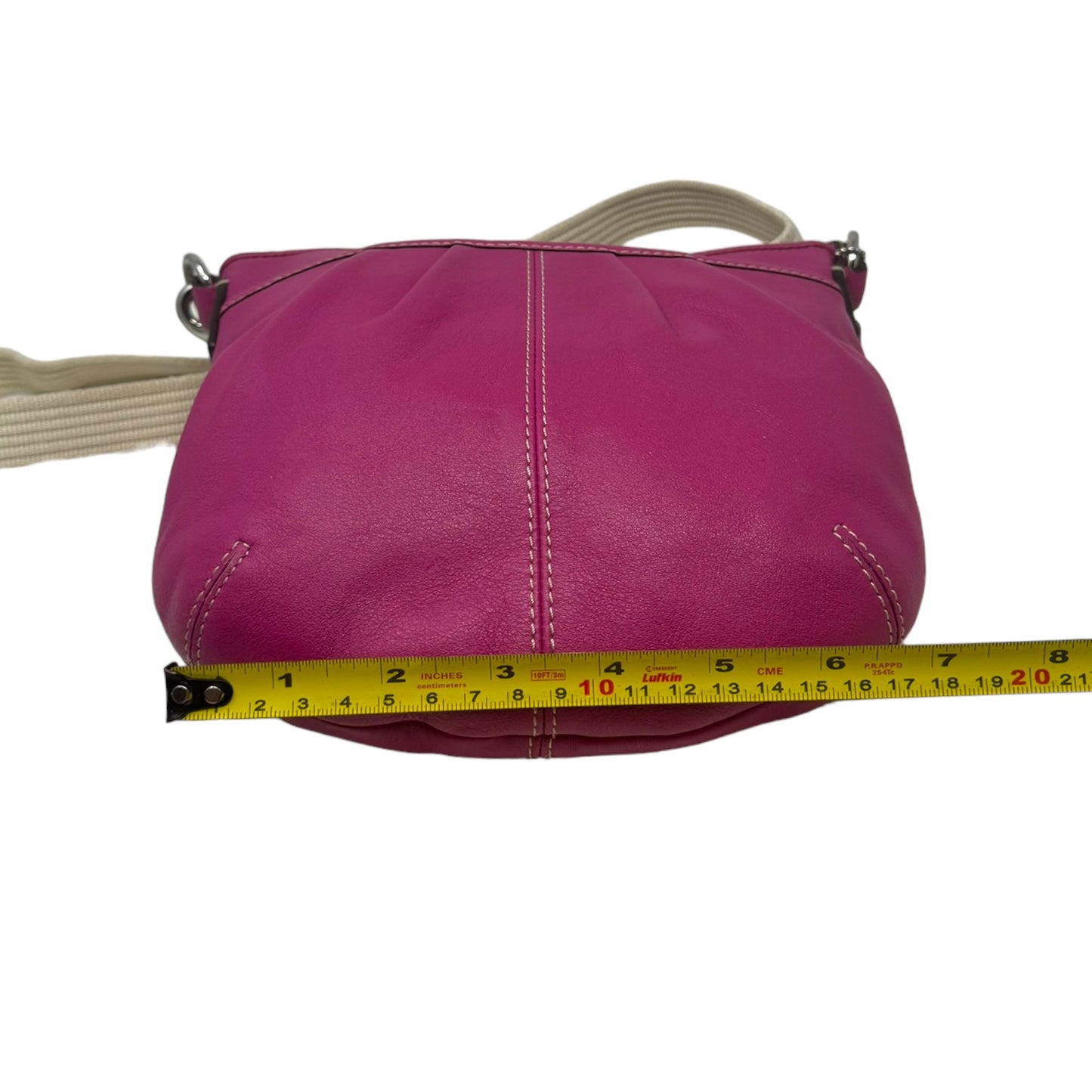 Legacy Soho Pleated Swing Pack Designer By Coach In Magenta, Size: Small