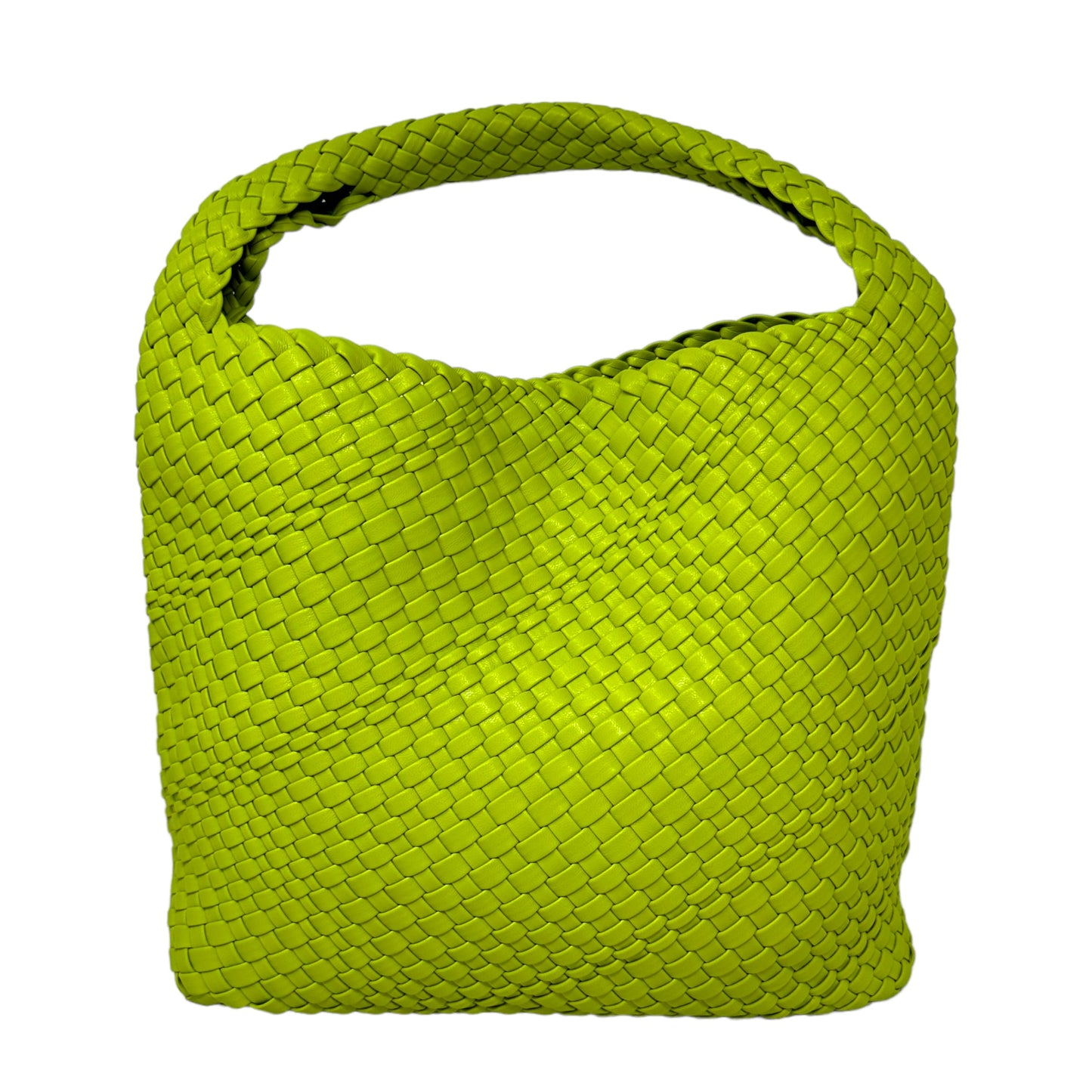 Woven Hobo Tote By Unbranded, Size: Medium