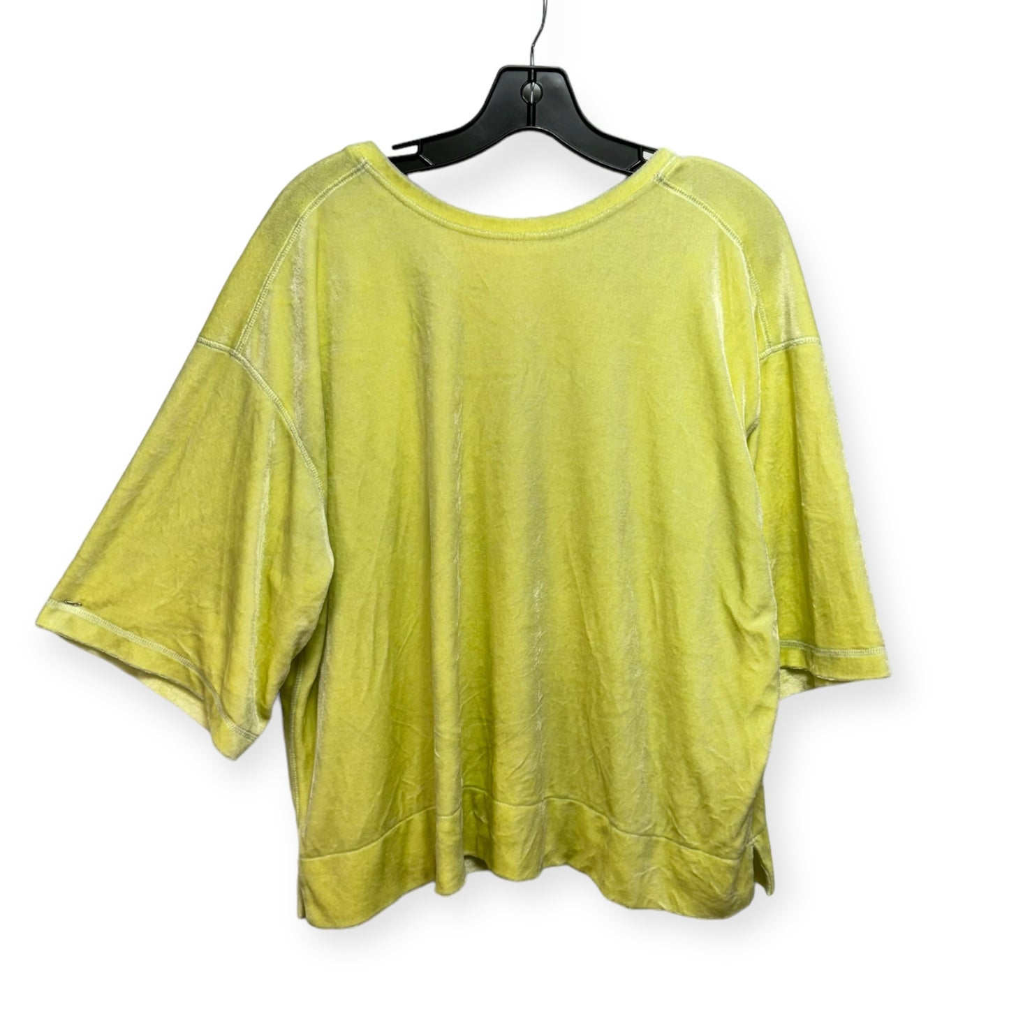 Valerie Velour Tee By We The Free In Lime Glo, Size: S