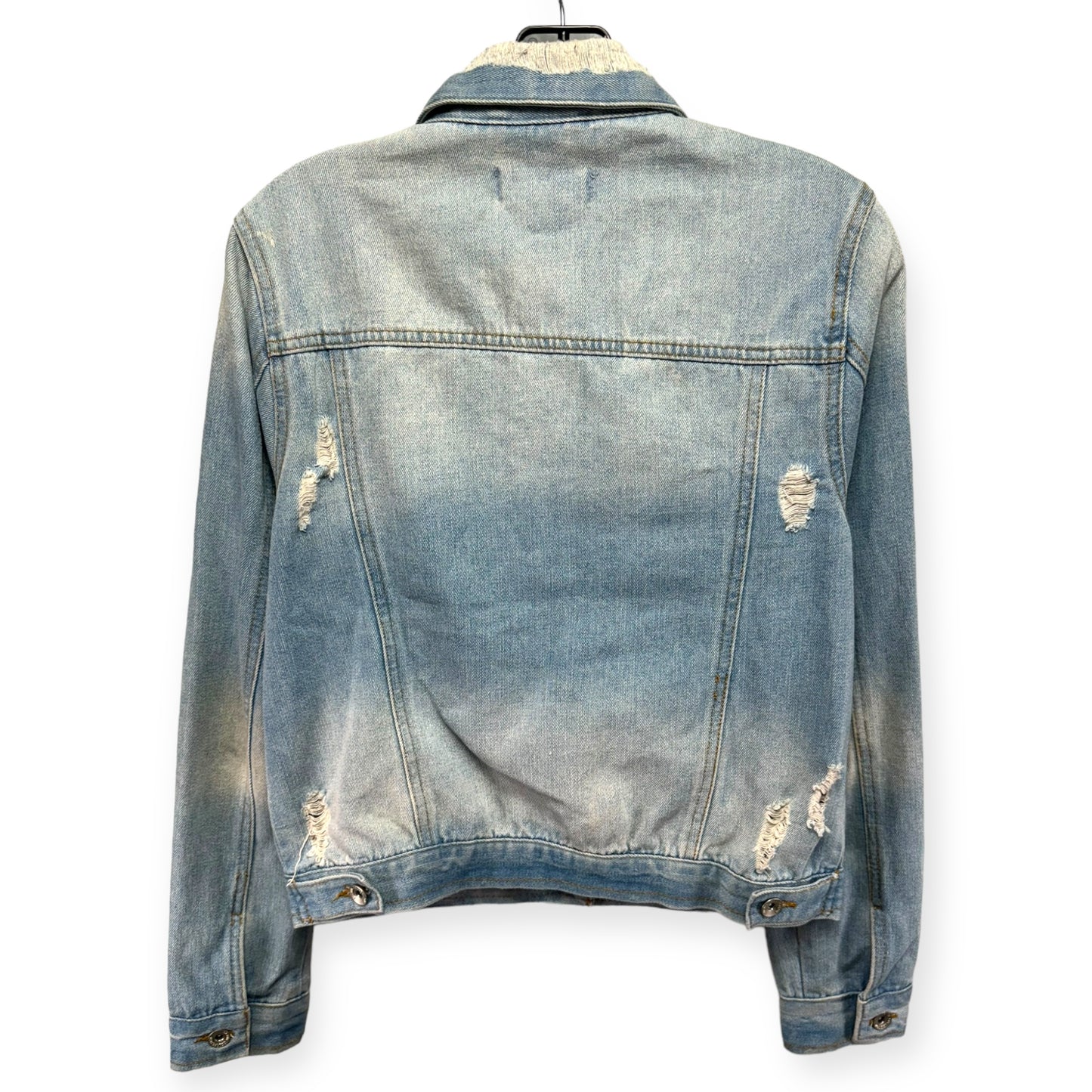 Jacket Denim By Ci Sono In Blue Denim, Size: M