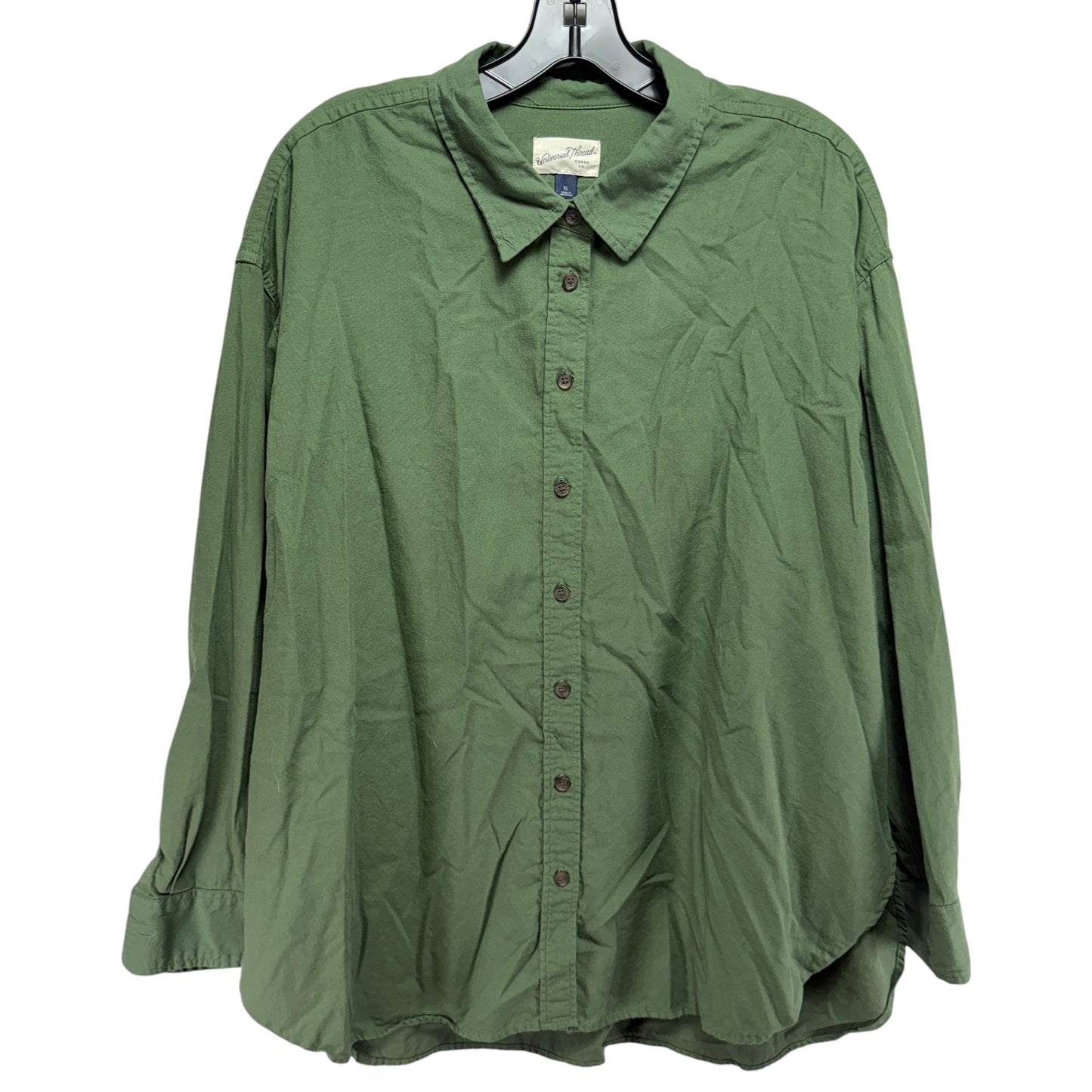 Top Long Sleeve By Universal Thread In Green, Size: XL