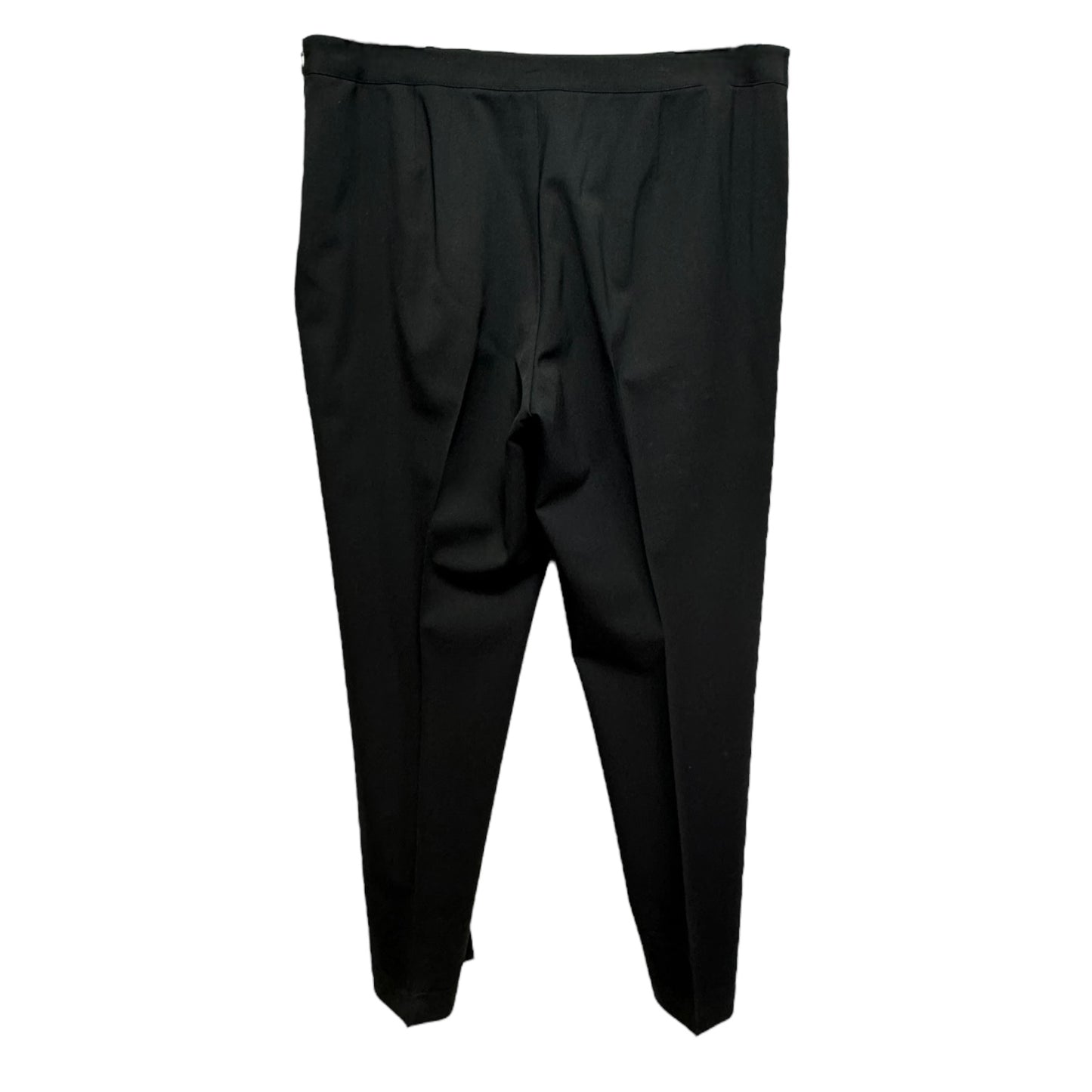 Virgin Wool Bleeker Pants By Lafayette 148 In Black, Size: 8