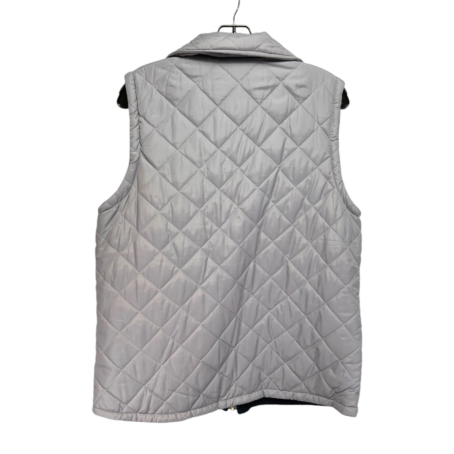 Reversible Vest Puffer & Quilted Unbranded In Grey, Size: 2x