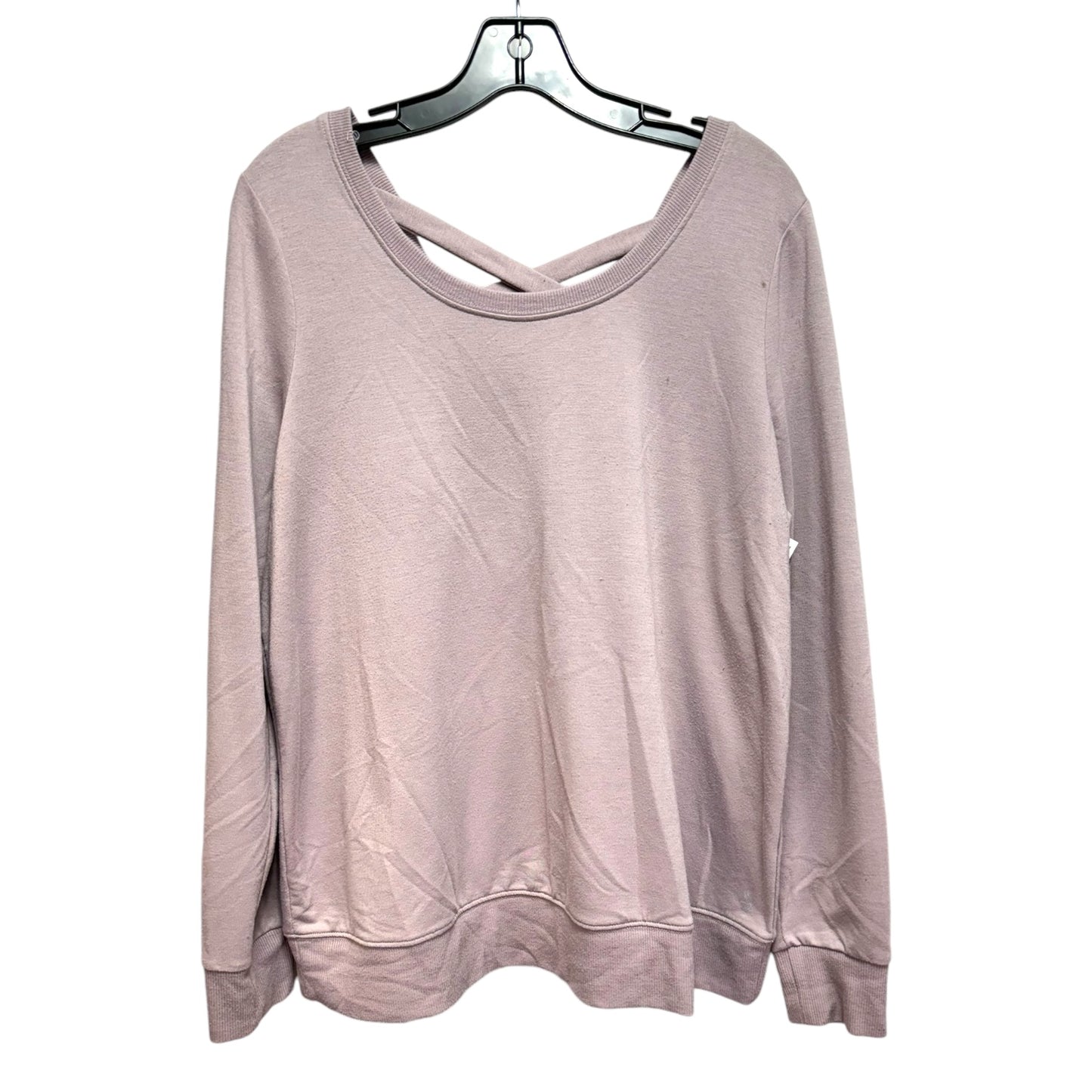 Top Long Sleeve By Torrid In Mauve, Size: L