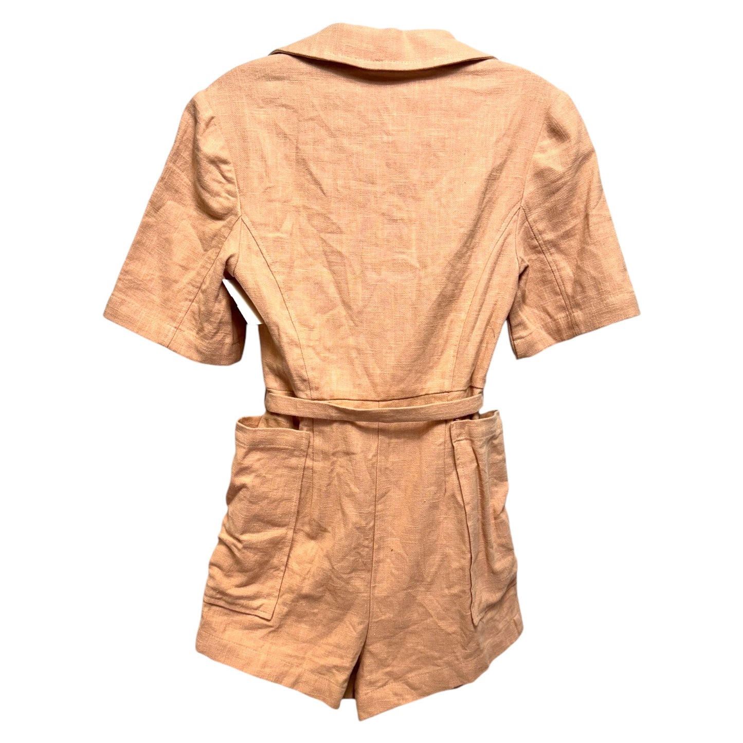 Romper By Du Paradis In Peach, Size: 2