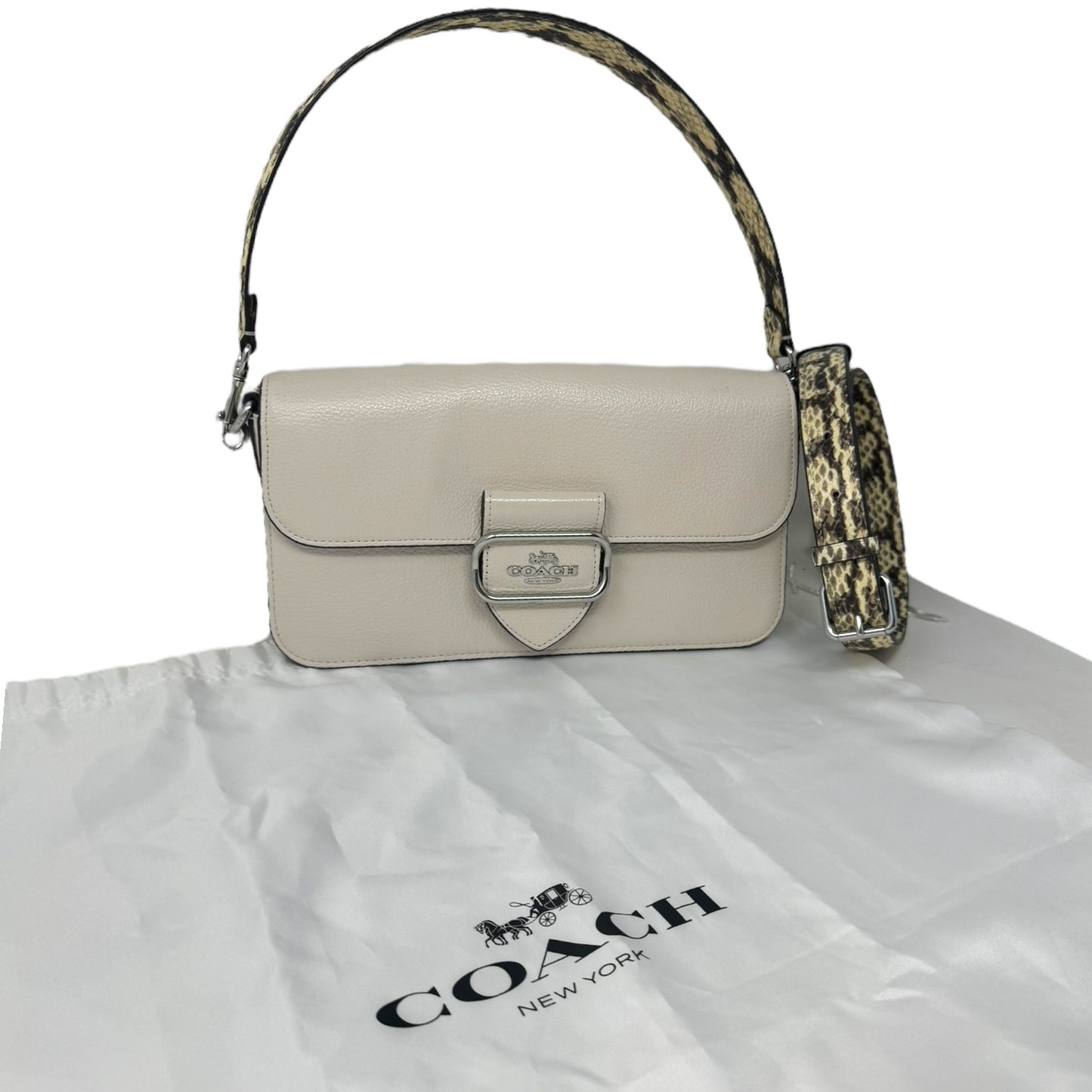 Morgan Shoulder Bag Designer By Coach, Size: Medium