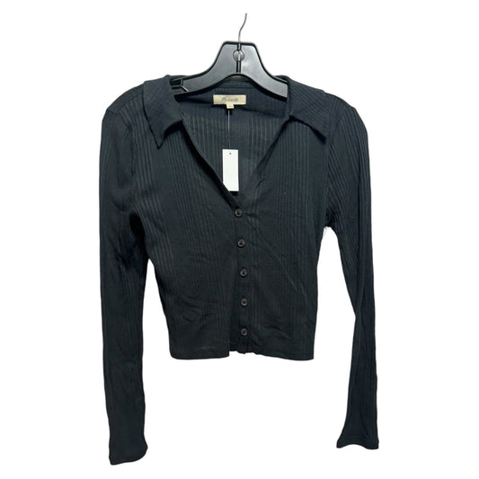 Top Long Sleeve By Madewell In Black, Size: M