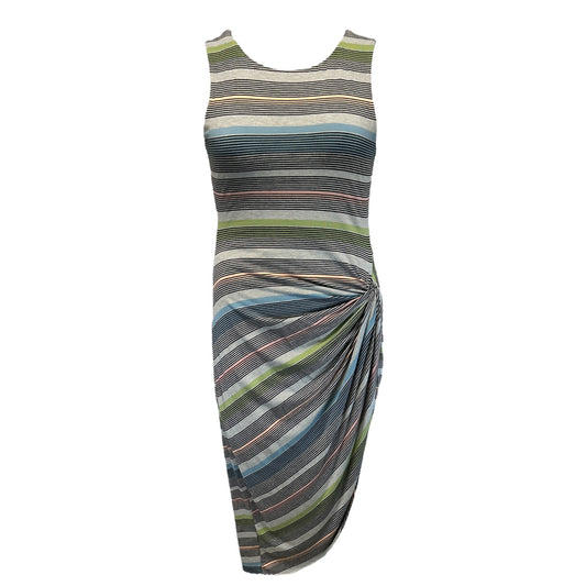 Dress Casual Midi By Bailey 44 In Striped Pattern, Size: M