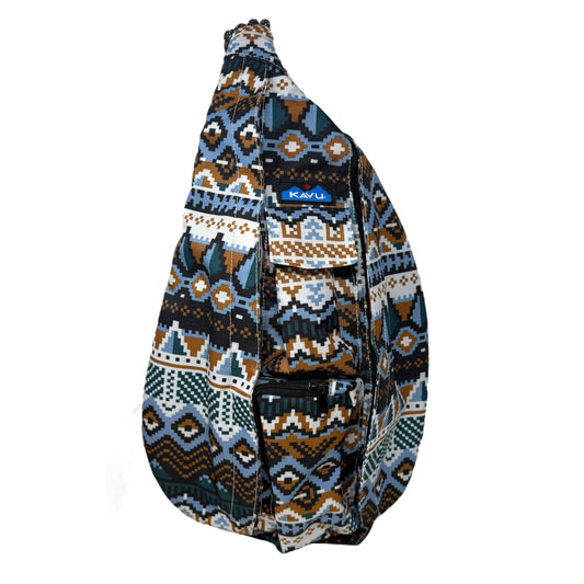 Rope Sling Backpack By Kavu In Multi Chalet, Size: Medium