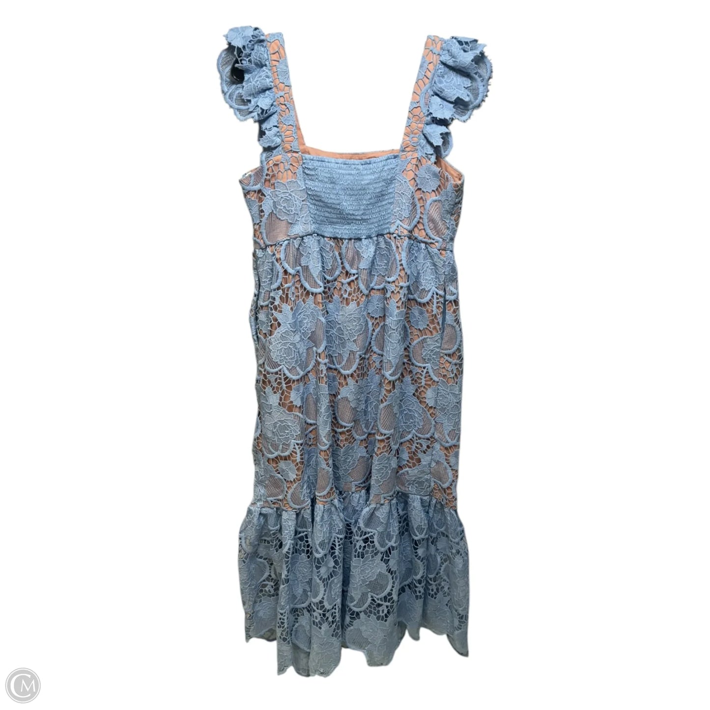 Dress Casual Maxi By Crosby In Blue, Size: L