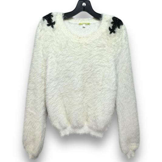 Sweater By Gianni Bini In White, Size: M