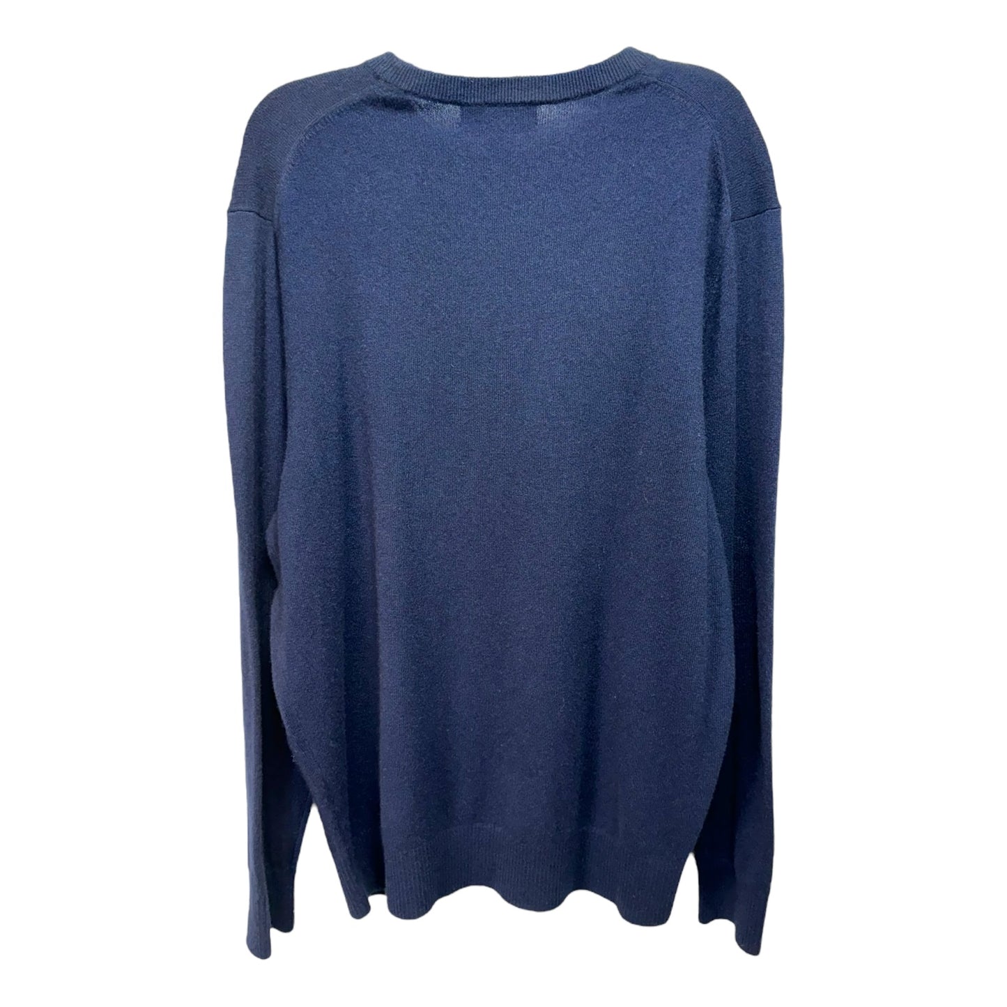 Men’s Sweater Cashmere By Cremieux In Navy, Size: Xl