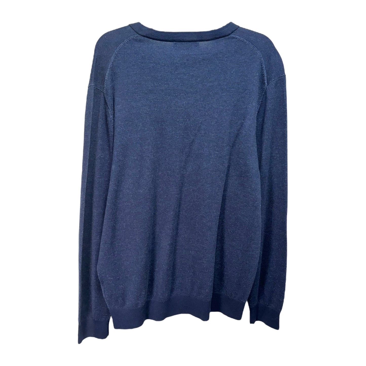 Men’s Supima Cotton Sweater By Cremieux In Navy, Size: Xl