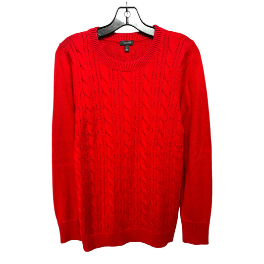 Sweater By Talbots In Red, Size: M