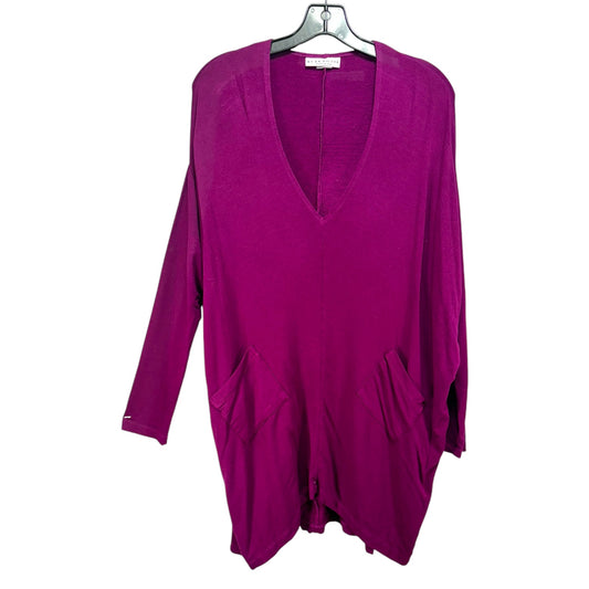 Top Long Sleeve By Bryn Walker In Pink, Size: M