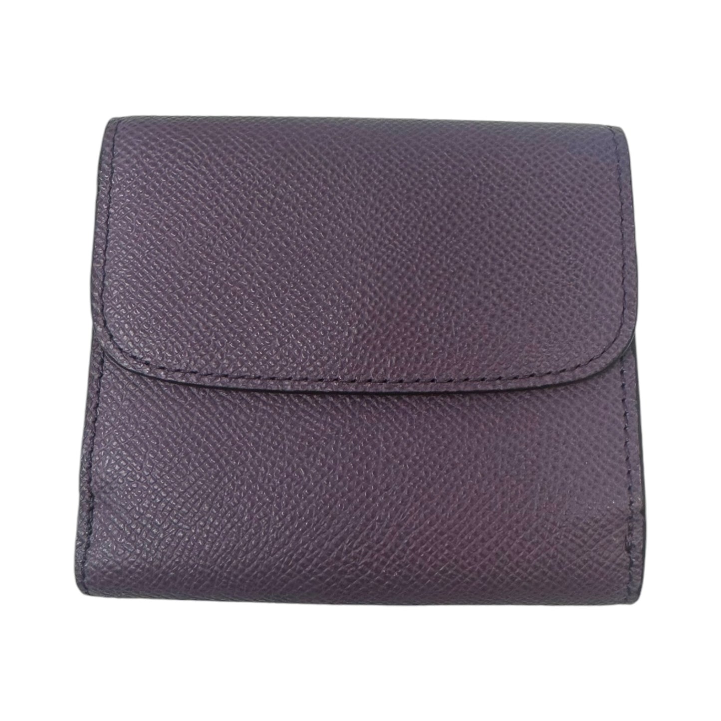 Mini Sierra Crossgrain Trifold Wallet Designer By Coach, Size: Small