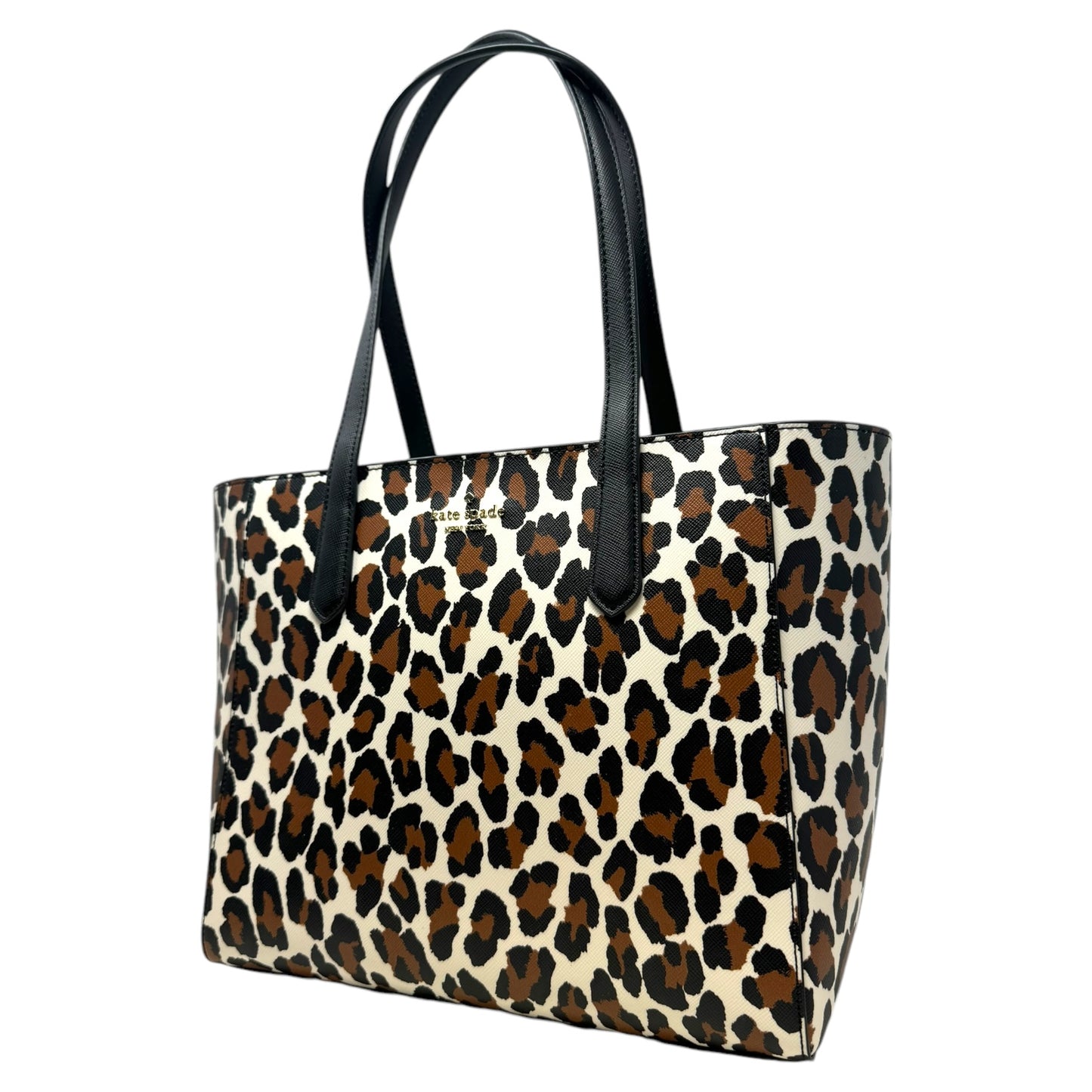 Staci Spotted Animal Medium Tote Designer By Kate Spade, Size: Medium