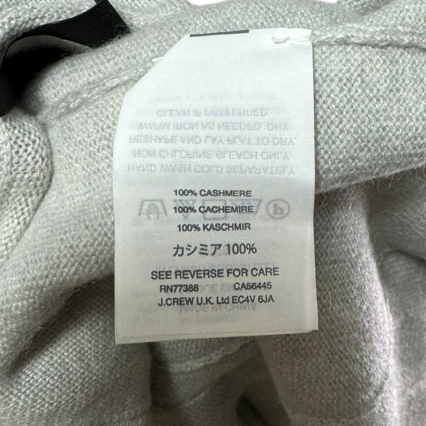 Long Open Front Cashmere Cardigan Sweater By J. Crew Collection By J. Crew In Grey, Size: Xs