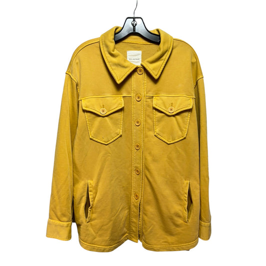 Top Long Sleeve By Avec Les Filles In Yellow, Size: L