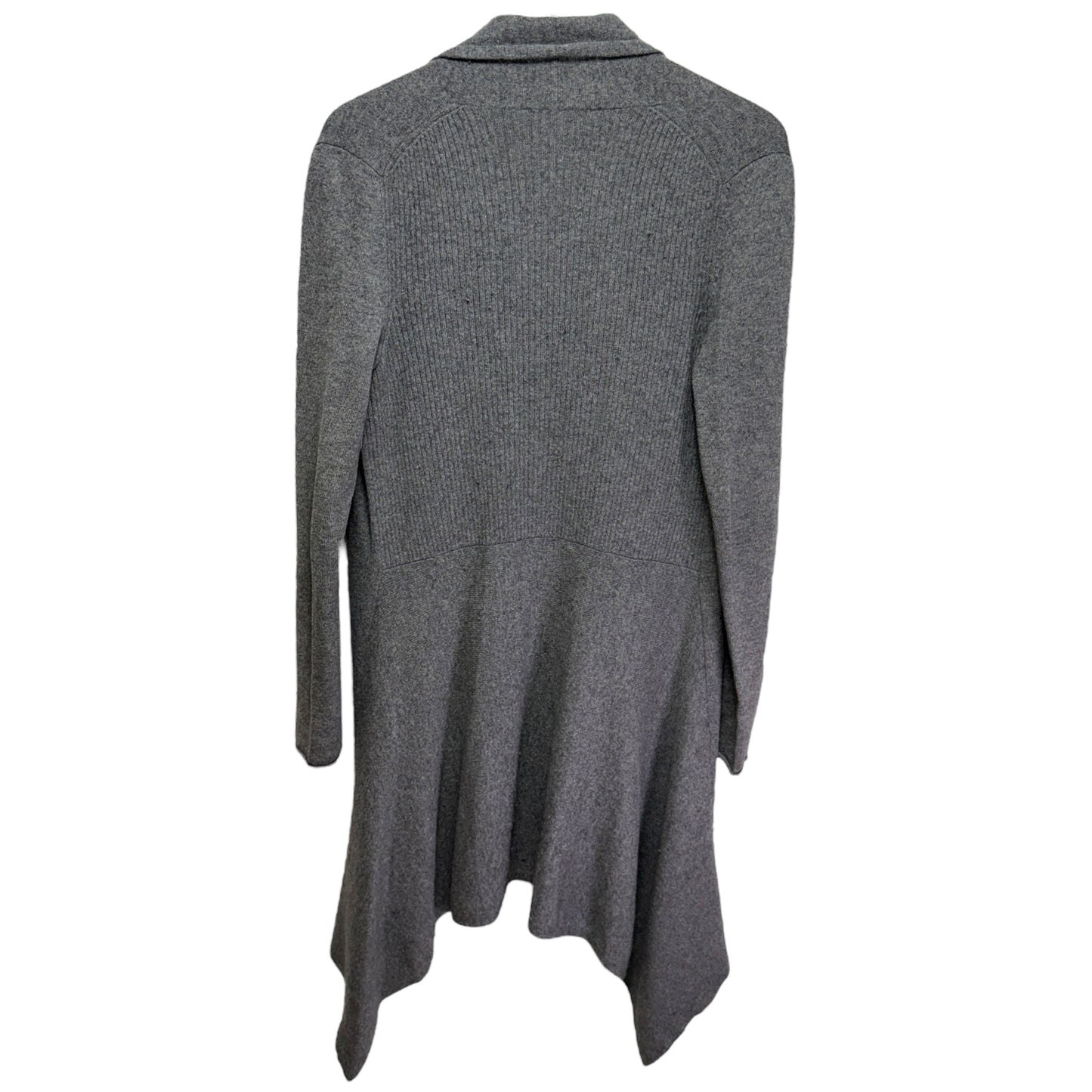 Open Front Cashmere Cardigan Sweater By 360cashmere In Grey, Size: S