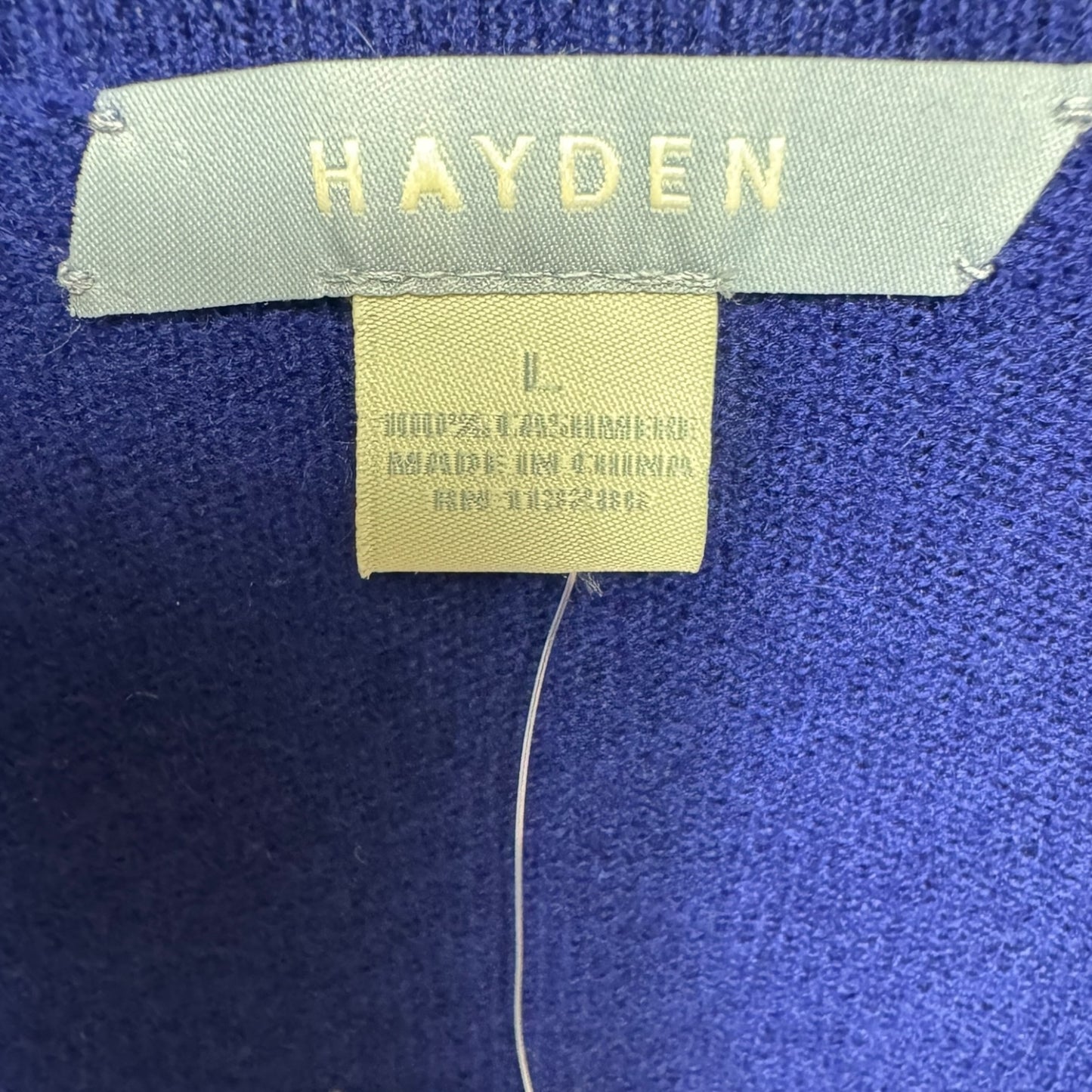 Sweater Cashmere By Hayden In Blue, Size: L