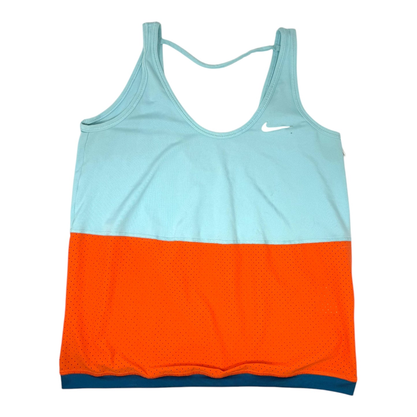 Athletic Tank Top By Nike Apparel In Multi-colored, Size: M