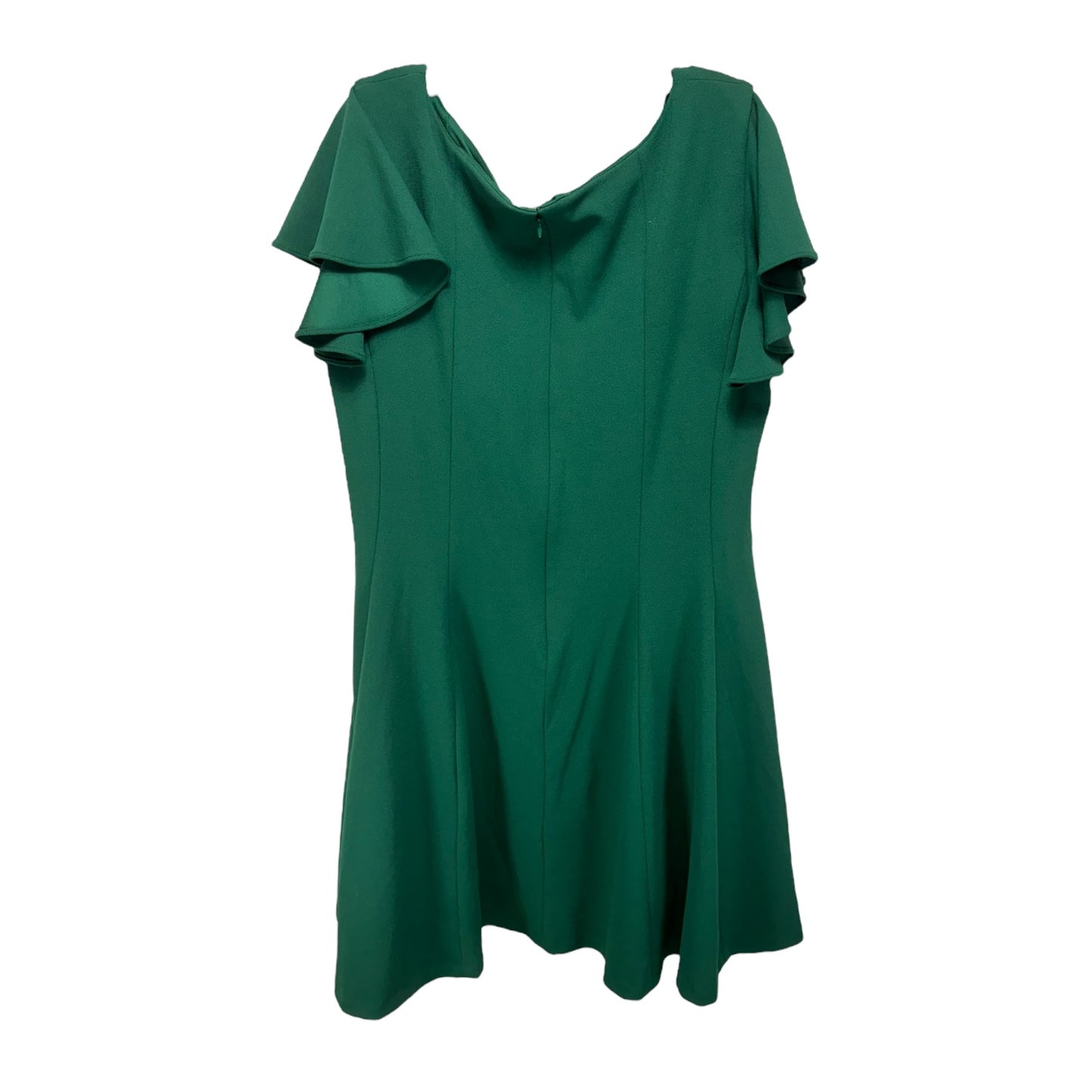 Dress Casual Short By Lane Bryant In Green, Size: 18