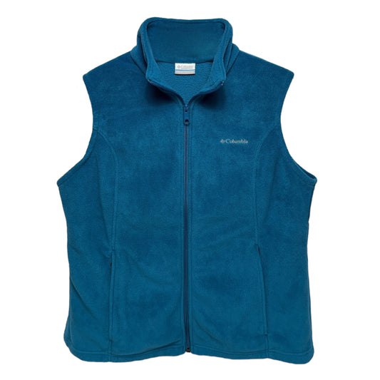 Vest Fleece By Columbia In Blue, Size: L