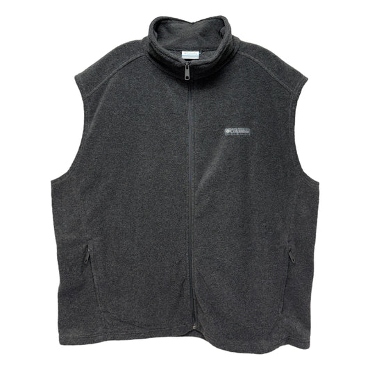 Vest Fleece By Columbia In Grey, Size: XL