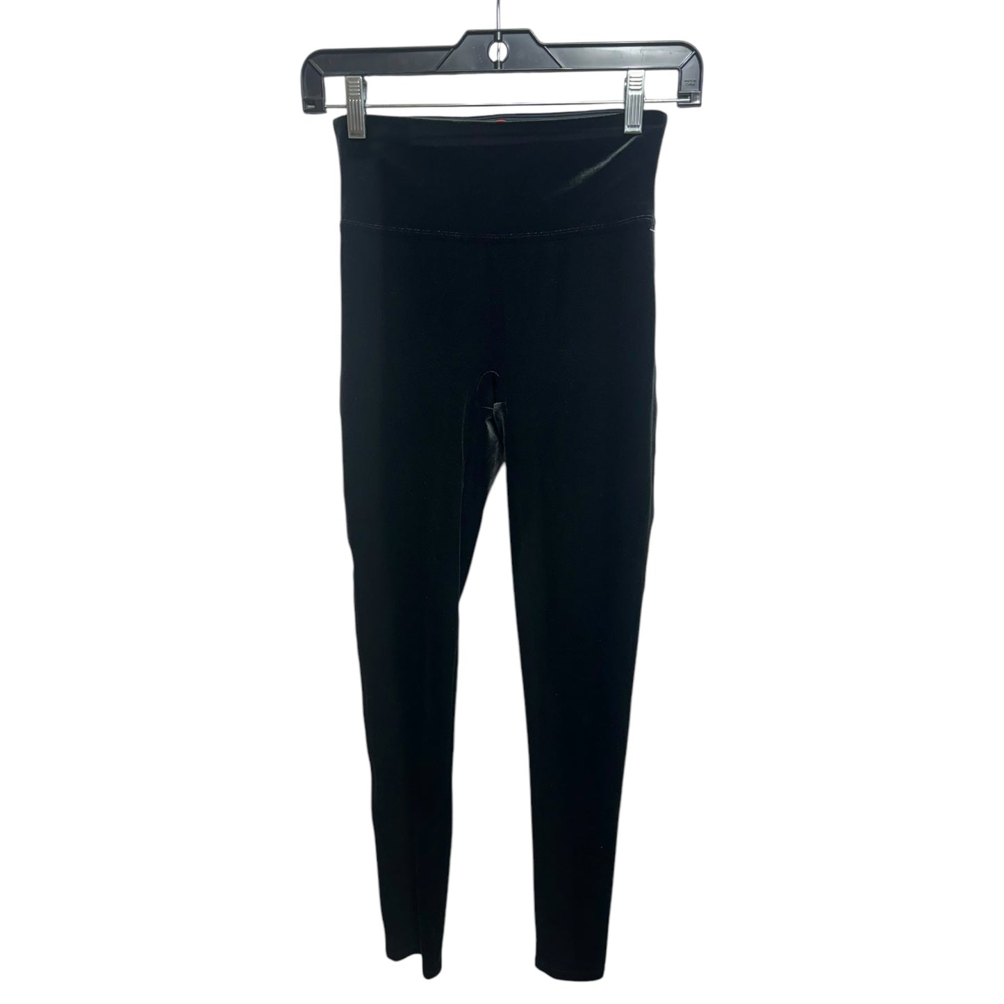 Velvet Pants Leggings By Spanx In Black, Size: S