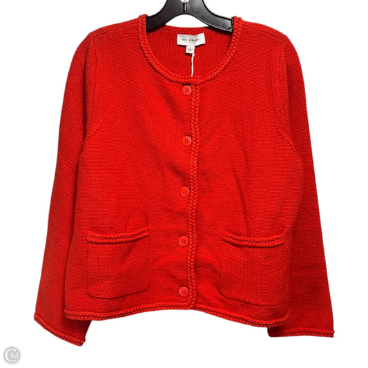 Blazer By Free Assembly In Orange, Size: L