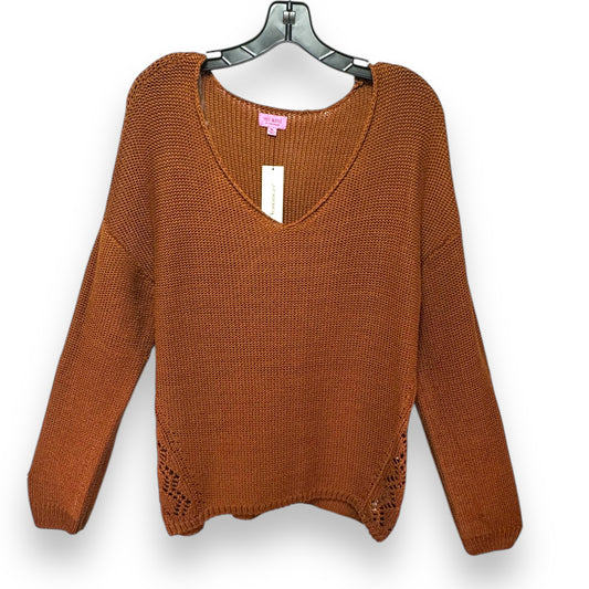 Sweater By Mi Ami In Orange, Size: Xl