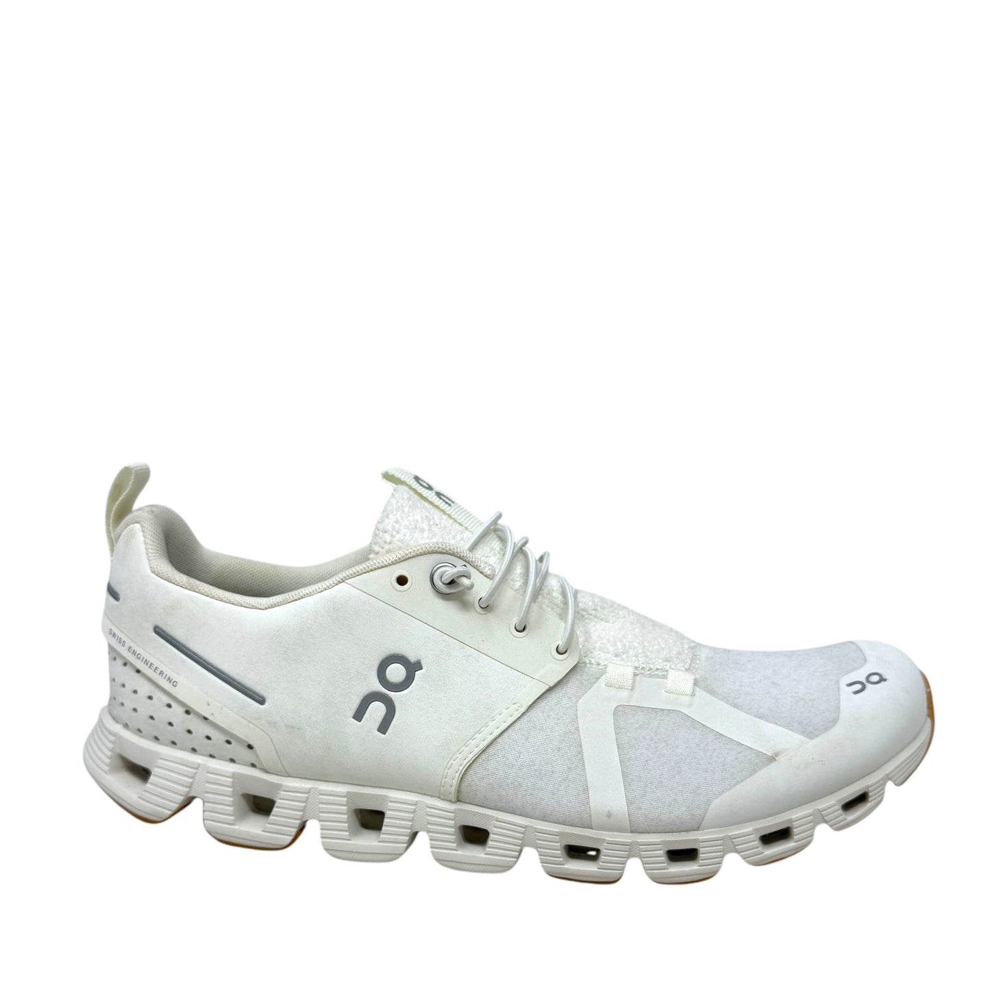 Cloud 5 Terry Running Shoes By On In White, Size: 10