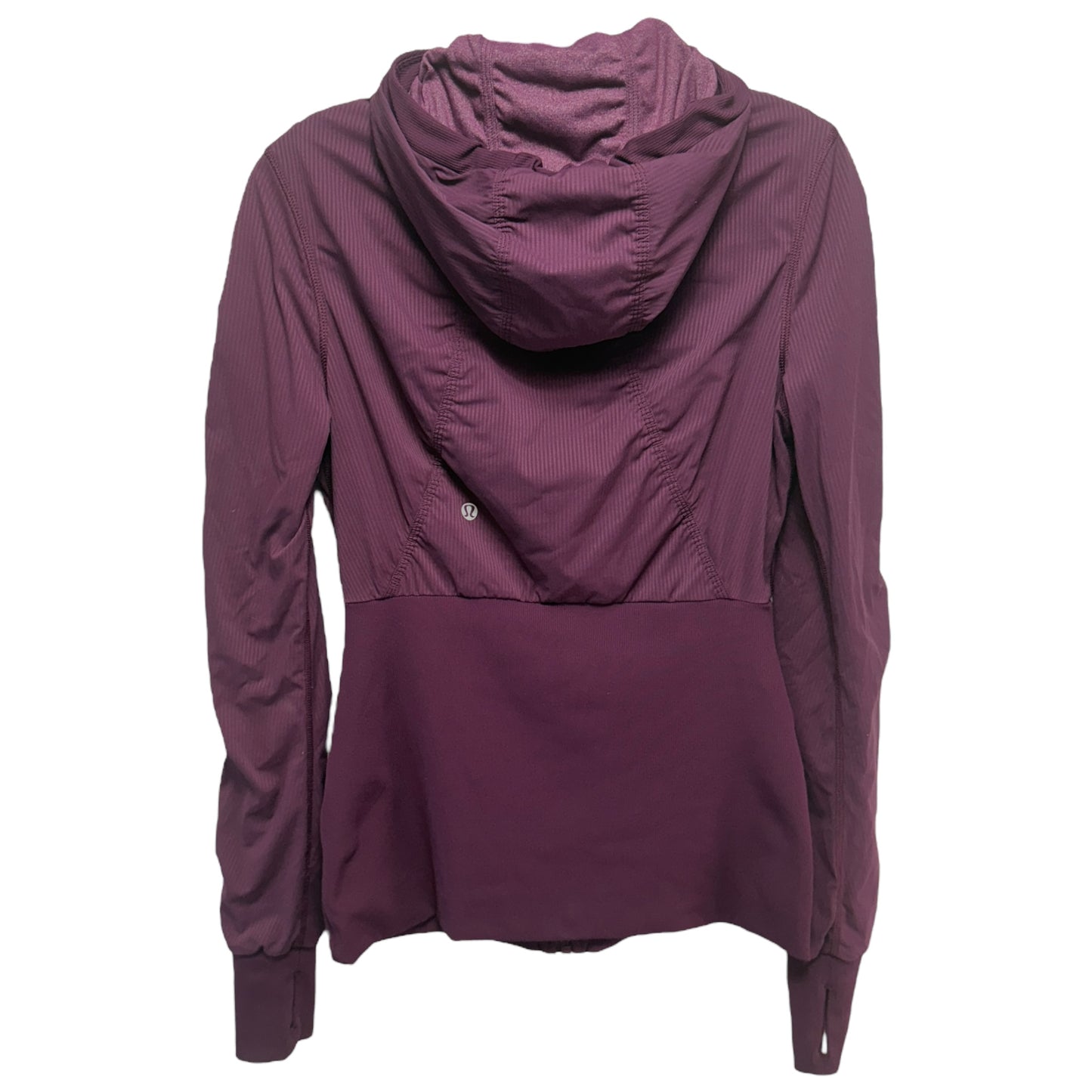 Dance Studio Jacket By Lululemon In Cassis/Heathered Cassis, Size: S