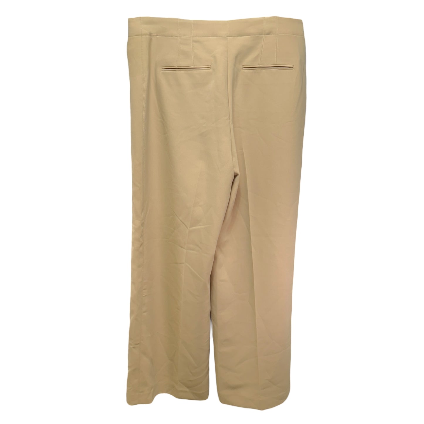 The Wide Leg Pant By Ann Taylor In Tan, Size: 14