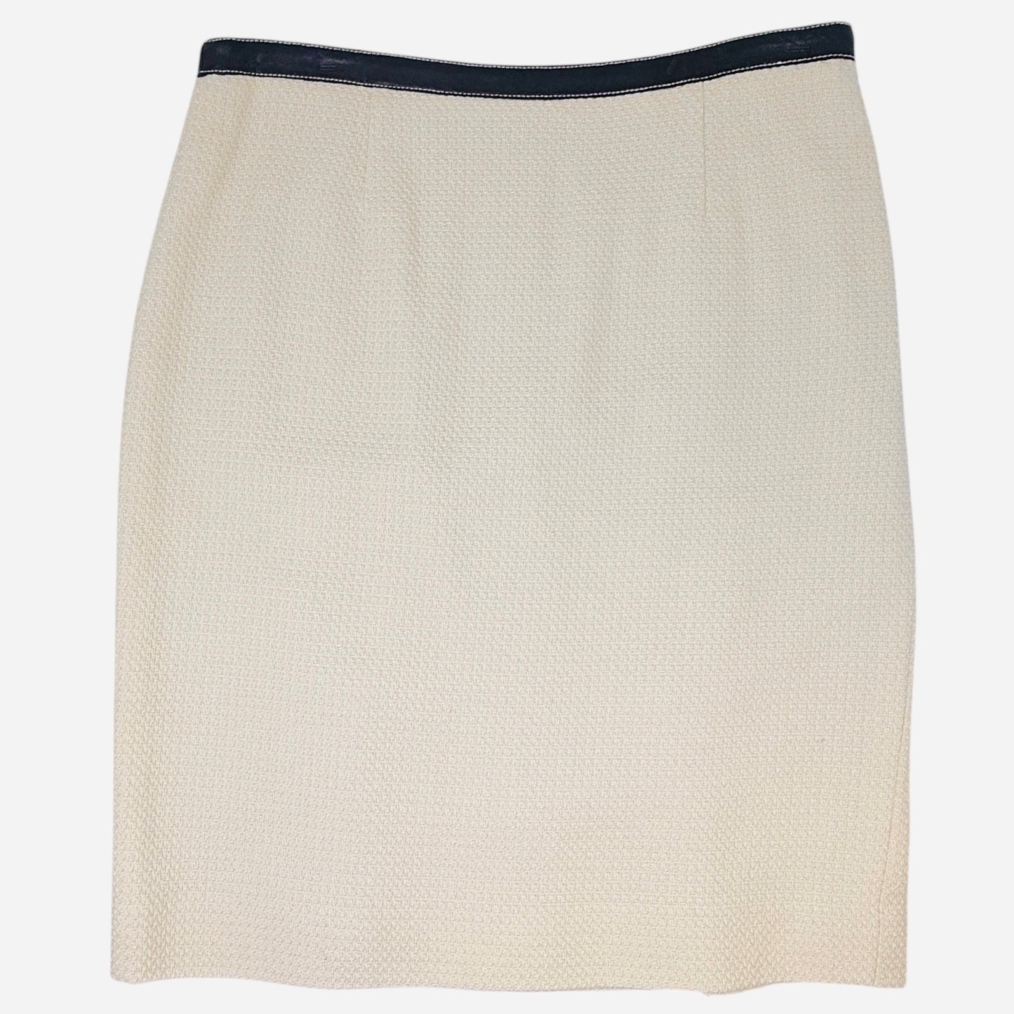 Vintage Skirt Midi By Etcetra In Cream, Size: 6